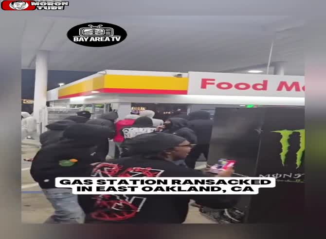 Video: Oakland unrest - altercations, gunshots, theft, and damage